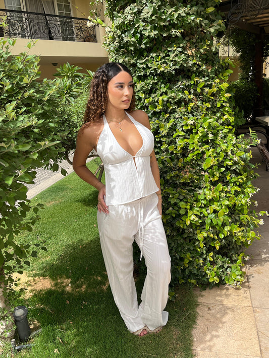 Sunkissed Set in White